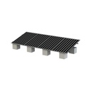 Epcom Montaje para Panel Solar, Riel "8" de 5450mm para Módulos con Espesor de 35mm, Velocidad de Viento Máx. 136km/h (20° a 45°)