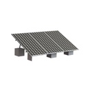 Epcom Montaje para 3 Panel Solar, Riel "8" de 4050mm para Módulos con Espesor de 35mm, Velocidad de Viento Máx. 136km/h (20° a 45°)