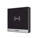 AKUVOX Terminal de Control de Acceso Inteligente, Compacto y Elegante / Teclado / Lector Prox 125 kHz / MIFARE 13.56MHz / Gestión WEB
