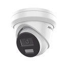 Hikvision Digital Technology [Dual Light + 2 Micrófonos Integrados] Turret IP 4 Megapixel / Lente 2.8 mm / 30 mts Luz Blanca + 30 mts IR / ACUSENSE / Exterior IP67 / WDR 120 dB / PoE / ONVIF / Micro SD / Metal / ACUSEARCH