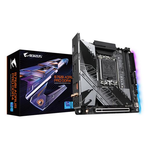ADATA TARJETA MADRE GIGABYTE B760I AORUS PRO DDR4 LGA 1700 MINI-TX HDM