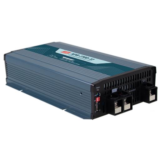 [MEANWELL_NPB170048/K] MEANWELL Cargador para Baterías de Plomo Ácido y Litio / 25A / 48V / Bancos de 100 a 330 Ah/ Con cable de alimentación 