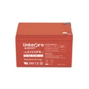 LINKEDPRO BY EPCOM Batería 12 Vcc / 12 Ah / UL / Tecnología AGM-VRLA / Retardante a la Flama / Para uso en equipo electrónico, Alarmas de Intrusión / Incendio/ Control de acceso / Video Vigilancia / Terminales F1 y F2.