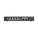 Grandstream Networks 4 en 1: Firewall, Router, PBX IP, Switch Gigabit de 5 Puertos (4 PoE) y 2 Puertos SFP 2.5 Gigabit