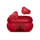 Apple BEATS SOLO BUDS T. WIRELESS EAR BUDS TRANSPARENT RED