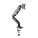 Soporte de aluminio con pistón de gas para un monitor Manhattan.