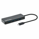 Hub USB-C con 7 puertos USB-A 3.2 Manhattan.