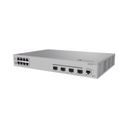 Huawei Switch Gigabit Administrable PoE Capa 2 / 8 puertos 10/100/1000 Mbps (PoE) / 4 Puertos SFP Uplink / 125W / PoE Perpetuo / Administración Nube Gratis