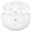 Vorago AUDIFONOS VORAGO EARBUD BT TWS 5.4 6HRS + 3CARGAS TACTIL USB-C BLANCO (ESB-310-WH)