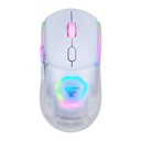 Game Factor MOUSE GAME FACTOR CARCASAS INTERCAMBIABLES 2.4G+BT P3395 26K DPI RG BLANCO (MOW700-WH)