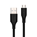 Vorago CABLE USB VORAGO USB - MICRO USB 1 METRO NEGRO (CAB-M01B)