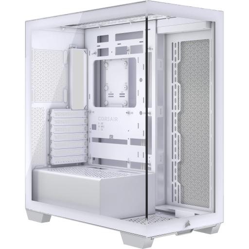GABINETE CORSAIR (CC-9011277-WW) 3500X,BLANCO,CRISTAL TEMPLADO,MED-TORRE,SIN FUENTE
