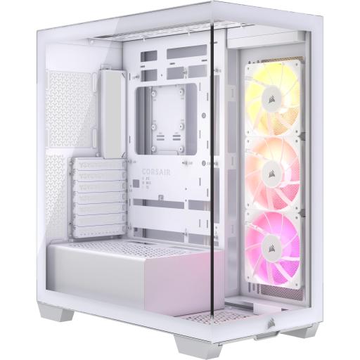 GABINETE CORSAIR (CC-9011279-WW) 3500X ARGB,NEGRO,CRISTAL TEMPLADO,MED-TORRE,SIN FUENTE