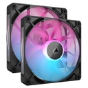 VENTILADOR P/GABINETE CORSAIR (CO-9051020-WW) ICUE LINK RX140 RGB,2 FAN,140MM,NEGRO