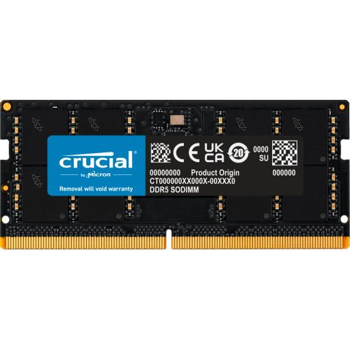 MEMORIA SODIMM DDR5 CRUCIAL (CT32G56C46S5) 32GB DDR5 5600MHZ