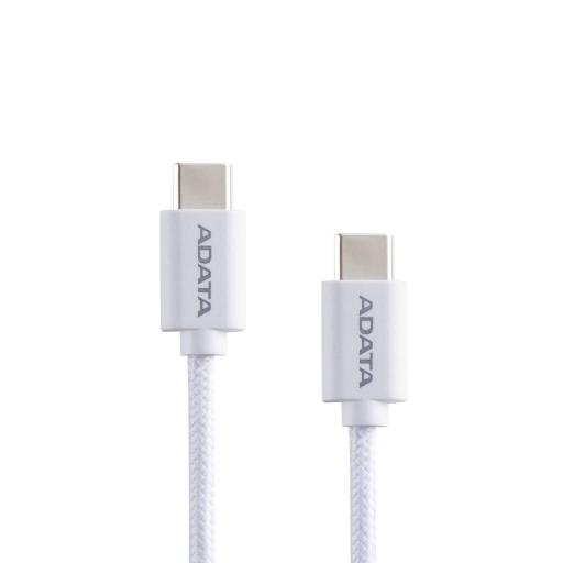 ADATA CABLE ADATA USB-C A USB-C CARGA RAPIDA SOPORTA PD3.0 Y QC3.0