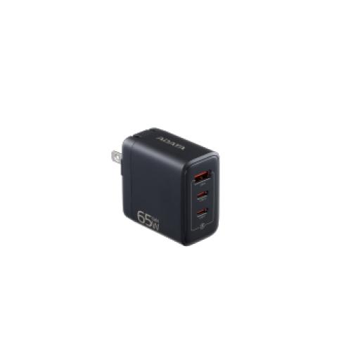 ADATA CARGADOR DE PARED ADATA USB 65W,USB-C NEGRO CHARGERU-0653-QCPDBK