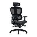 SILLA ERGONOMICA ACTECK (AC-940269) FLUX PRO EC757,INCLINACION 135,PESO 136KG,PISTON CLASE 4.NEGRO