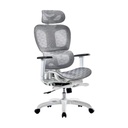 SILLA ERGONOMICA ACTECK (AC-940276) FLUX PRO EC757,INCLINACION 135,PESO 136KG,PISTON CLASE 4.BLANCO