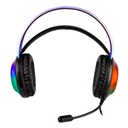 Perfect Choice DIADEMA GAMER TRANSPARENTE RGB - HELUMO