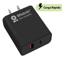 CARGADOR 18W CARGA RÁPIDA DUAL USB V3.0 BRobotix.