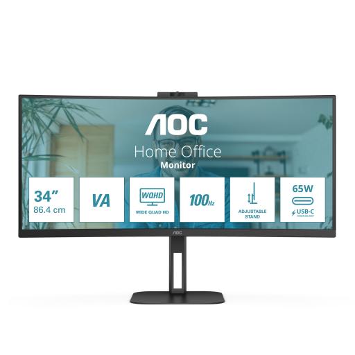 AOC Monitor AOC CU34V5CW/BK