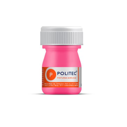 Politec Pintura Acrilica Politec Fiushia 20ml No 343 caja c/12 piezas