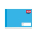 Scribe Cuaderno Italiano Cosido Scribe Clasico Doble Raya 100 Hojas