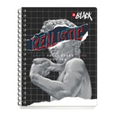 Scribe Cuaderno Profesional Scribe InBlack Raya Espiral Doble 100 Hojas