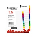 Nextep Separador Nextep Economico 10 Divisiones sin Numero