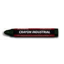 Dixon Crayón de Cera Industrial  Dixon Verde Caja con 10 Piezas