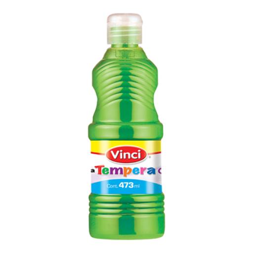 Dixon Pintura tempera vinci 473 ml verde fluorescente