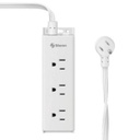 Steren Tira Multicontacto Steren de 9 Salidas Longitud 1.1m Blanco