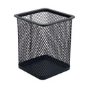 Nextep Porta Lapices Nextep Cuadrado Mediano Malla Metalica 8x8x9.7cms