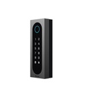 AKUVOX Control de Acceso Slim Akuvox A08S / Aluminio y Vidrio Templado / IP65 & IK09 / Capacidad para 20,000 Tarjetas / Métodos de Acceso Multi (QR, Bluetooth, PIN, RFID) / Soporta Wiegand / 1 Salida de Relay