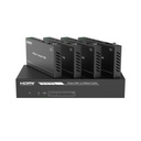 Epcom Splitter mas Extensor de Video | 1x4 | ProAV | HDBaseT™ | 120m en 4K@60Hz | 150m en 1080p@60Hz | Cat6/6a/7 | Gestión Avanzada EDID | Control IR y RS232 | PoC | Salida de Audio