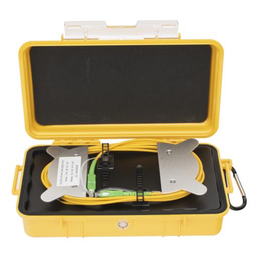 LINKEDPRO BY EPCOM Bobina de Lanzamiento monomodo de 1 km con conectores SC/APC