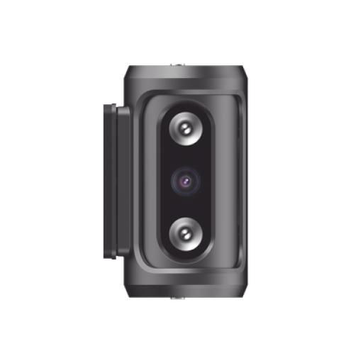 Hikvision Digital Technology Cámara Móvil IP 5 Megapixel / Lente 8 mm / 20 mts IR / Exterior IP68 / IK10 / WDR 120 dB / Conector M12 / Reconocimiento de Placas (ANPR) 