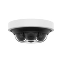 Hanwha Camara IP Multisensor 16MP (4 Sensores de 4MP)/ WDR 120DB/ Lente fijo 3.19mm/ Inteligencia Artificial/ POE+/ IP66/ NEMA 4X/ IK10/ MICROSD/ IR 15M/ NDAA