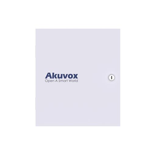 AKUVOX Controlador de Elevador IP Para 32 Pisos / Gestión 100% en la Nube / Interfaz Web / Pases Temporales desde App / Activación de Pisos desde App/ Wiegand / POE / 20,000 Tarjetas /100,000 Eventos / Compatible con Videoporteros Akuvox