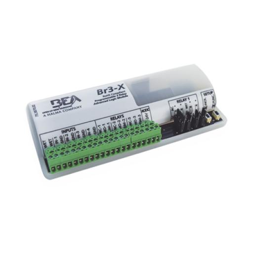 BEA MODULO PROGRAMABLE CON 3 SALIDAS DE RELEVADOR / 5 ENTRADAS / 13 FUNCIONES LÓGICAS PROGRAMABLES