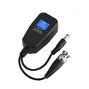 Data Components TRANSCEPTOR BALUN DE VIDEO CON ALIMENTACIN 8MP HDCVI/TVI/AHD