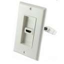 Data Components TAPA (FACEPLATE) HDMI 1 PUERTO HEMBRA CON CABLE PIGTAIL