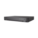 Hikvision Digital Technology [Audio Bidireccional] DVR 4 Canales TurboHD + 1 Canal IP / 2 Megapixel (1080p) Lite / Acusense Lite (Evita Falsas Alarmas) / Audio por Coaxitron / 1 Bahia de Disco Duro / H.265+ / Salida de Vídeo Full HD