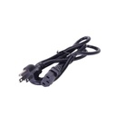 Syscom Cable de alimentación  eléctrica para , 120-240 Vca, de 1.8 metros