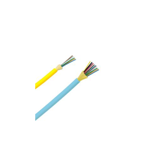 Panduit Cable de Fibra Óptica de 24 hilos, Multimodo OM4 50/125 Optimizada, Interior, Tight Buffer 900um, No Conductiva (Dieléctrica), LSZH, Precio Por Metro