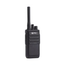 TX PRO Radio Portátil UHF 400-470 MHz, 16 canales, 2 Watts de potencia. Súper eficiente y Listo para su Uso.