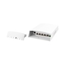 WI-TEK Switch CCTV PoE para Exterior / No administrable / PoE Entrada 802.3 bt Hasta 60W / 1 Puerto PoE salida 24V pasivo Hasta 12W /  3 puertos PoE 802.3 at Hasta 30W /  Ideal para Aplicaciones CCTV con Enlaces Inalámbricos