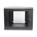 Linkedpro Gabinete de Pared 9U de 635 mm de Profundidad, Rack de 19'' en Acero Reforzado: Compacto y Resistente para Soluciones Profesionales