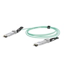 Linkedpro Cable AOC QSFP28 de 100 Gbps a 100 Gbps / Cable de fibra óptica Activo / Longitud: 2 metros 